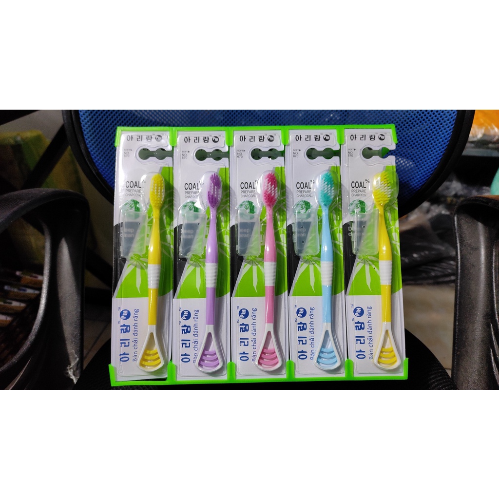 Combo 10 bàn chải đánh răng Hàn Quốc #670