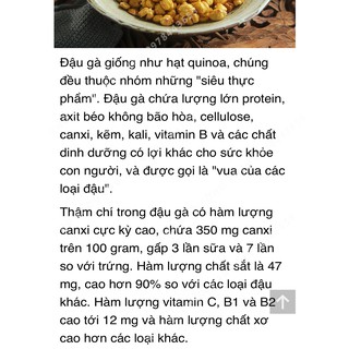 Đậu Gà Trắng Chickpeas, Gói 500Gr