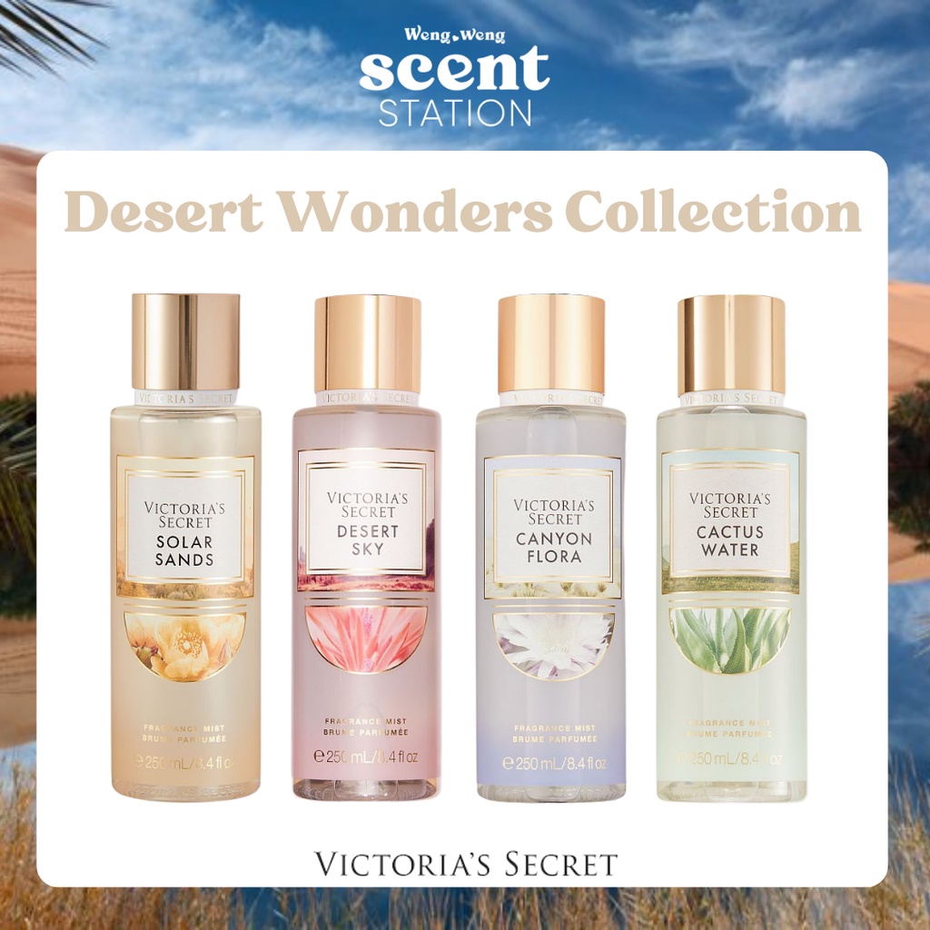 Bộ Sản Phẩm Victoria’s Secret Solar Sands / Cactus Water / Desert Sky / Canyon Flora