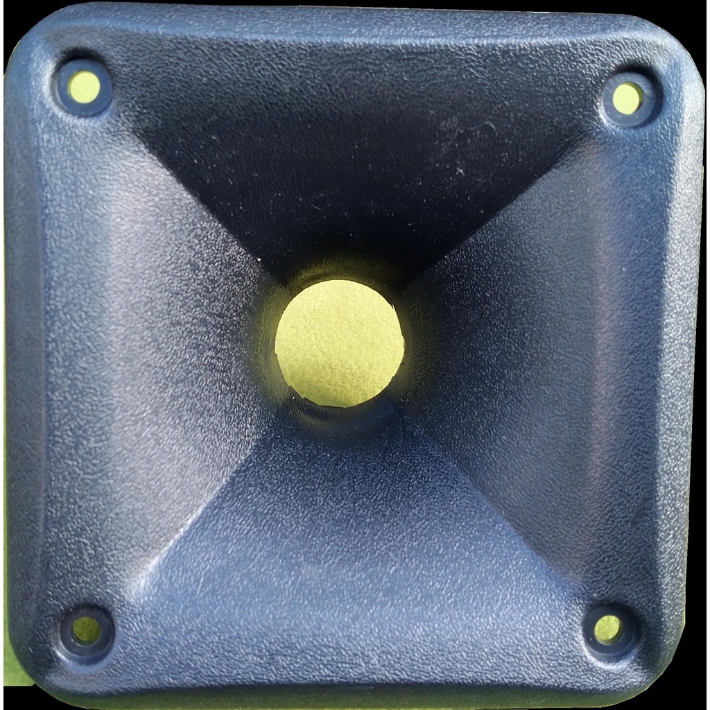 Họng loa treble, phễu loa treble 12x12cm cho loa treble kèn 250, 350