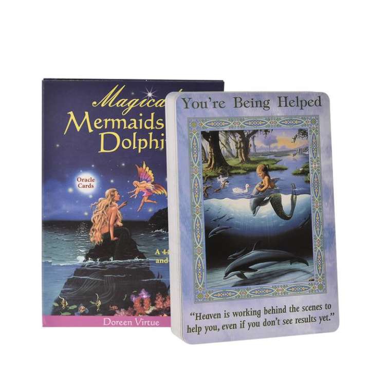 Bộ bài Magical Mermaids and Dolphins Oracle Cards T7