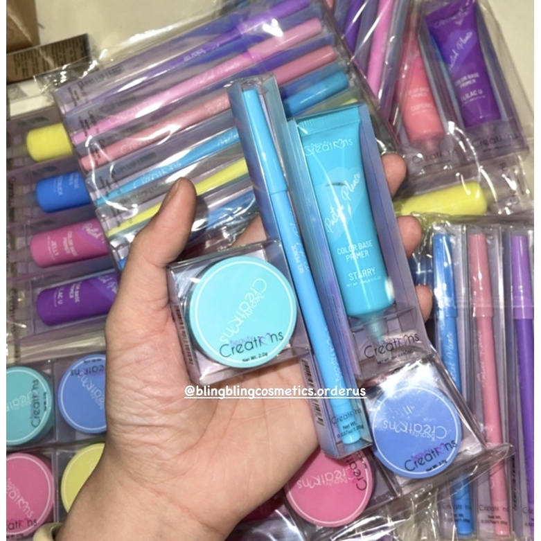 Set 3 loại kẻ mắt cùng màu pastel Beauty Creations $9.5