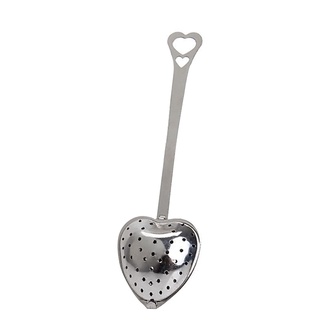 Heart Shape Stainless Steel Tea Infuser Spoon Strainer Steeper Handle Tea Strainer Tool【vollter1】