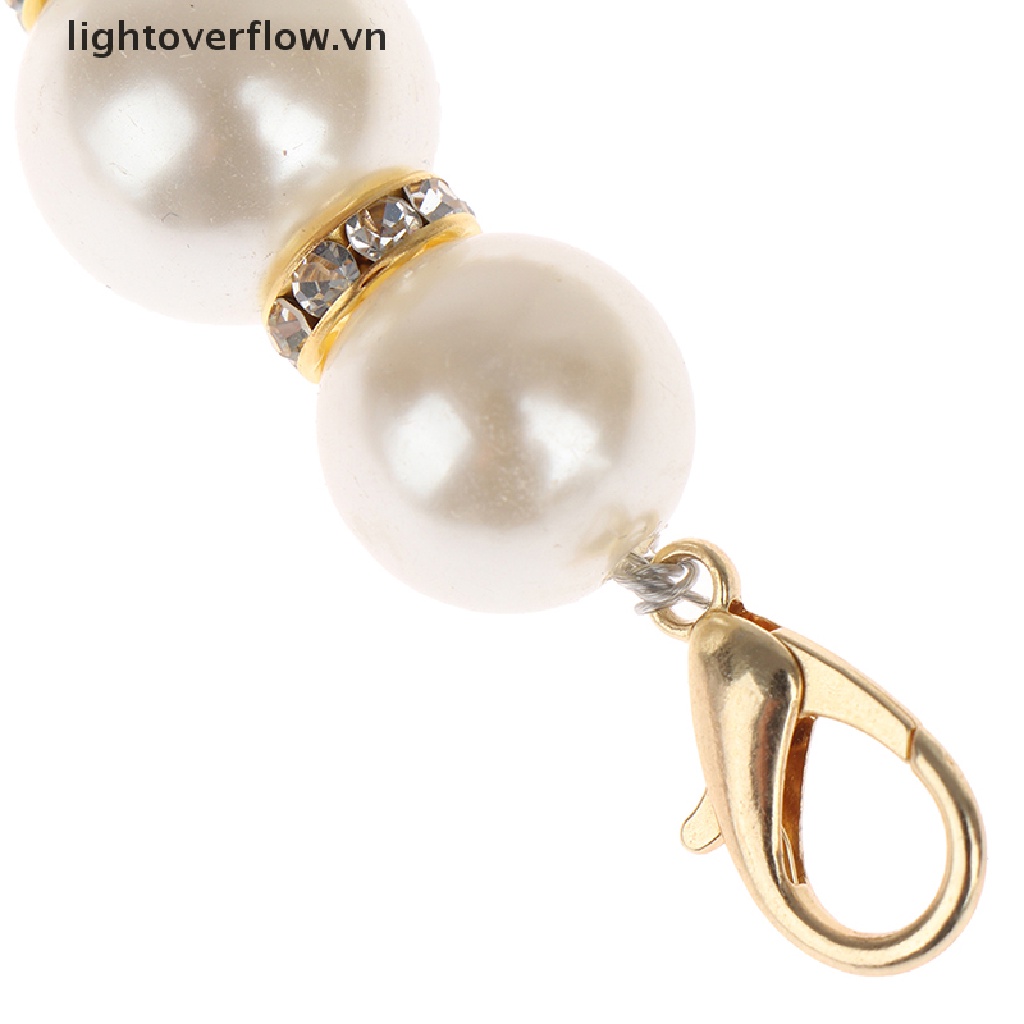 1 Dây Đeo Túi Xách Đính Ngọc Trai Giả Thời Trang Nữ