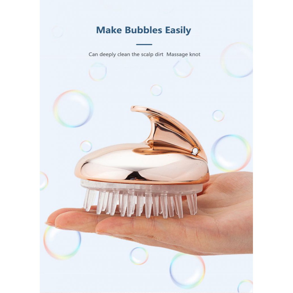 Bàn Chải Gội Đầu Bằng Silicon Mát Xa Chất Lượng Cao Tiện Dụng | BigBuy360 - bigbuy360.vn