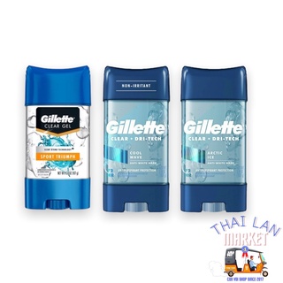 Lăn khử mùi nam Gillette Endurance Cool Wave Clear Gel