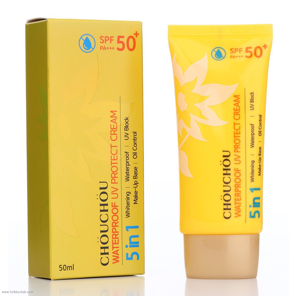 Kem chống nắng Chou Chou Waterproof UV Protect Cream SPF50+ PA+++50ml