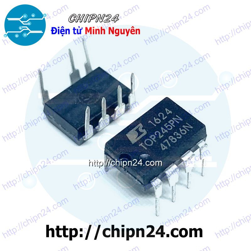 [1 CON] (DIP) IC TOP245 DIP-7 (TOP245PN 245 30W 700V)
