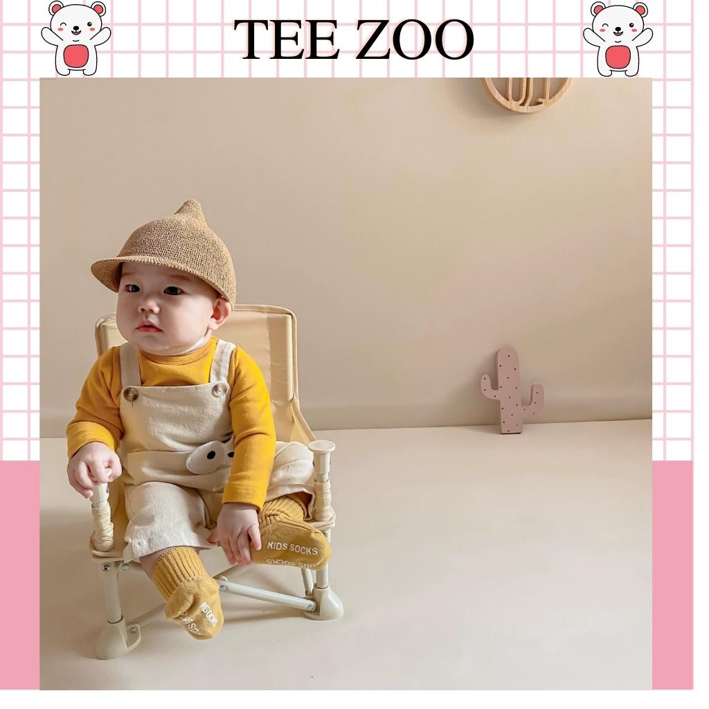 Mũ cho bé Teezoo chất liệu cói thiết kế hình củ tỏi siêu đáng yêu cho bé MH08