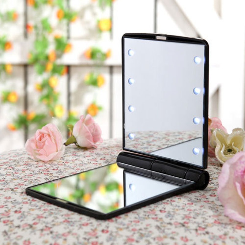 22 LED Lights Touch Screen Makeup Mirror 2X 3X Bright Adjustable Magnifying Mirr