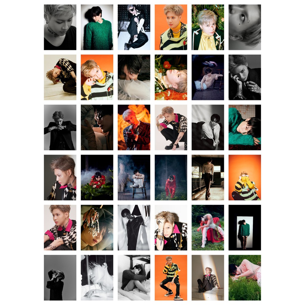 Lomo card 36 ảnh thành viên SHINEE - TAEMIN - Never Gonna Dance Again