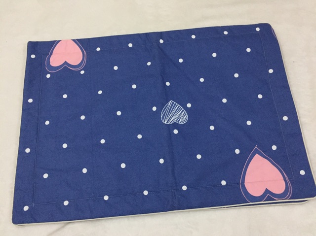 Vỏ Gối Cotton Mịn Mượt Mát 45 x 65cm có lót bông có khóa kéo, thấm hút mồ hôi tốt