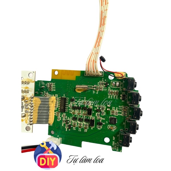 Mạch Khuếch Đại Công Suất Âm Thanh Có Bluetooth Mono Công Suất 6W Có Led RGB