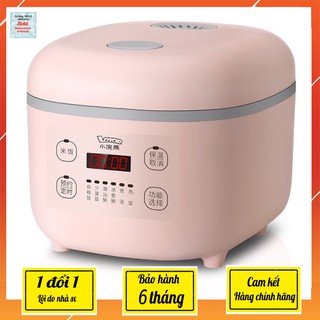 [CHÍNH HÃNG] [1 đổi 1] Nồi cơm điện MINI 2L đa năng - Hầm xương - Nấu Cháo - Hấp - Hàng nội địa Trung Cao Cấp, Tiện ích