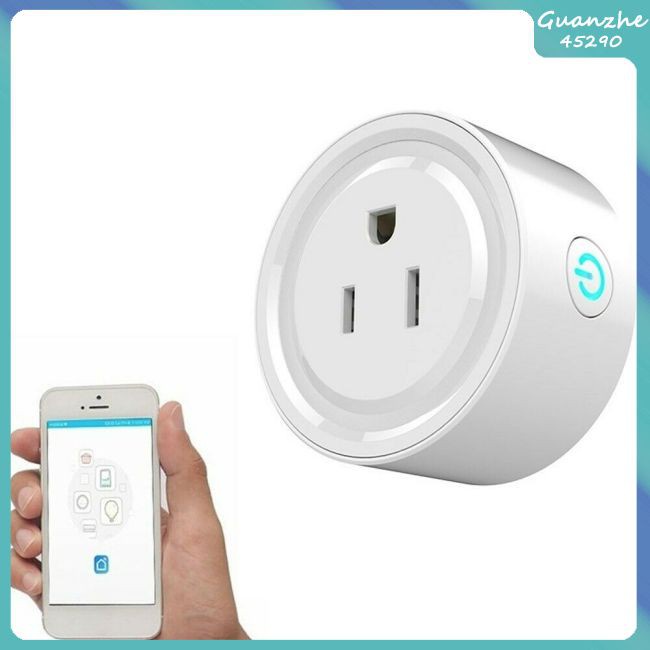 Hot Sale 【GZ】 Smart Plug WiFi Socket Outlet APP Remote Control Switch Voice Timing US Standard