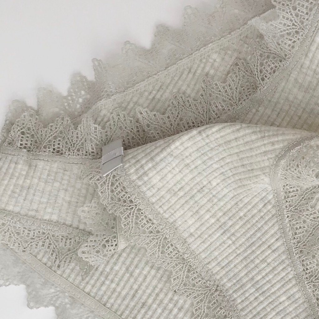 Quần Lót Nữ Cotton Kháng Khuẩn Gân Tăm Viền Ren Nữ Tính RENEE Store - QL10 | BigBuy360 - bigbuy360.vn