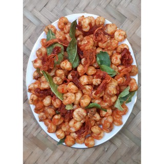 NGÔ RANG BÒ KHÔ LÁ CHANH 500G