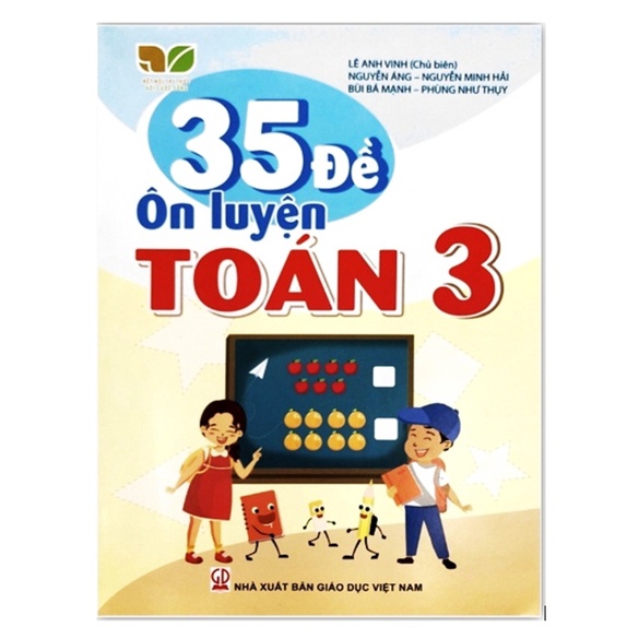Sách - 35 đề ôn luyện Toán + Tiếng Việt lớp 3