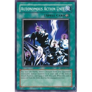 Thẻ bài Yugioh - TCG - Autonomous Action Unit / DR1-EN087'