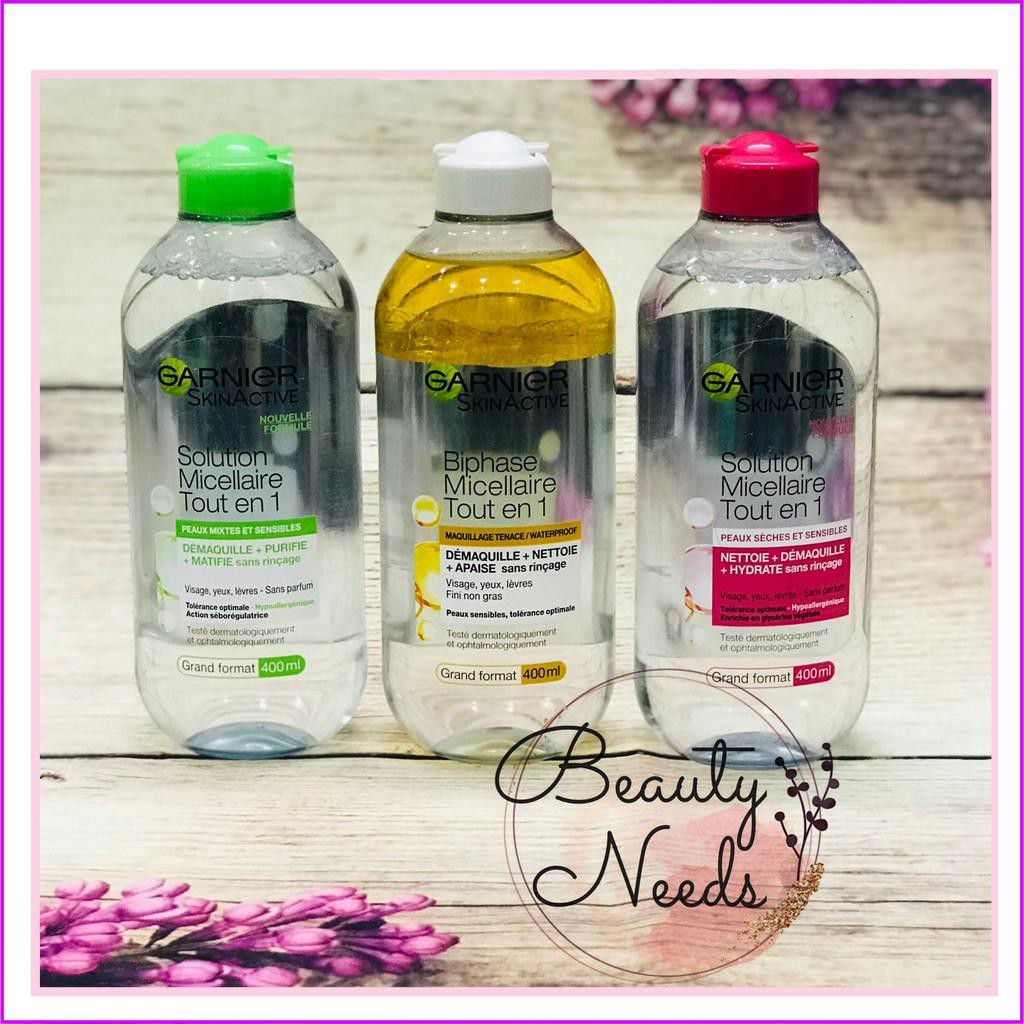 Tẩy Trang Ganier 400ml của Pháp