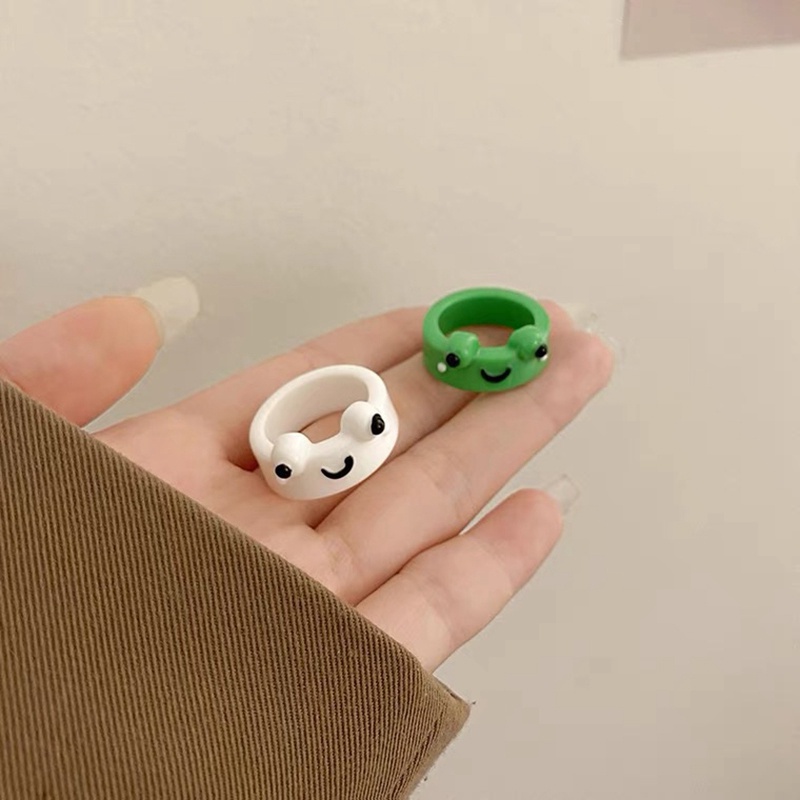 Nhẫn Hình Chú Ếch Sáng Tạo Dễ Thương