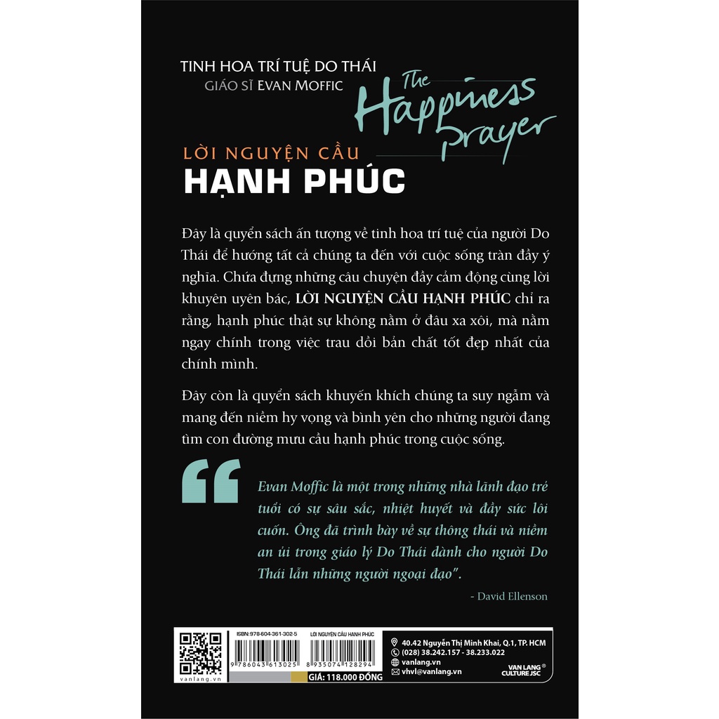 Sách Tinh hoa trí tuệ Do Thái - Lời nguyện cầu hạnh phúc - VLG