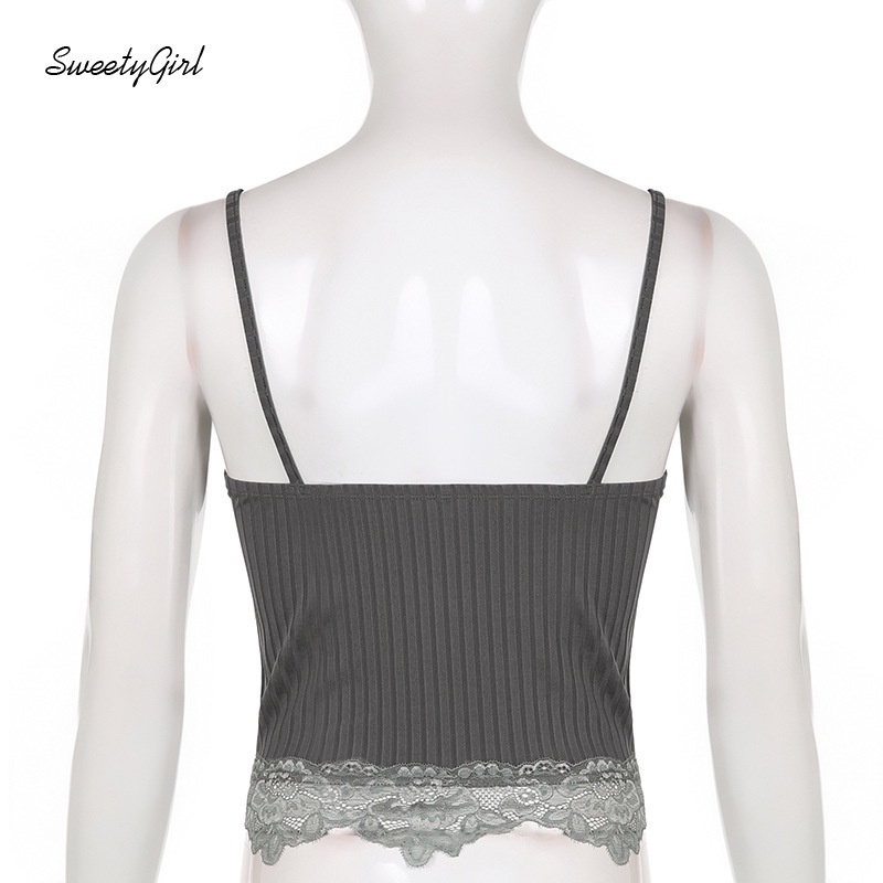 Áo Hai Dây Cổ Chữ V Hở Lưng Màu Sắc Trơn Quyến Rũ Dành Cho Nữ 2022