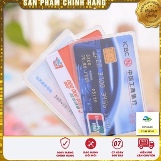 Combo 3 thẻ bọc căn cước, thẻ ngân hàng, bằng lái xe và tất cả các loại thẻ đa năng