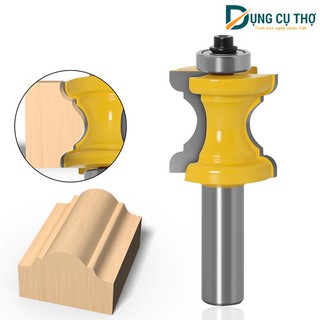 Mũi soi phào chỉ vàng 2 đường lõm gỗ 1 đường lồi gỗ bắt mắt thẩm mỹ cao cấp