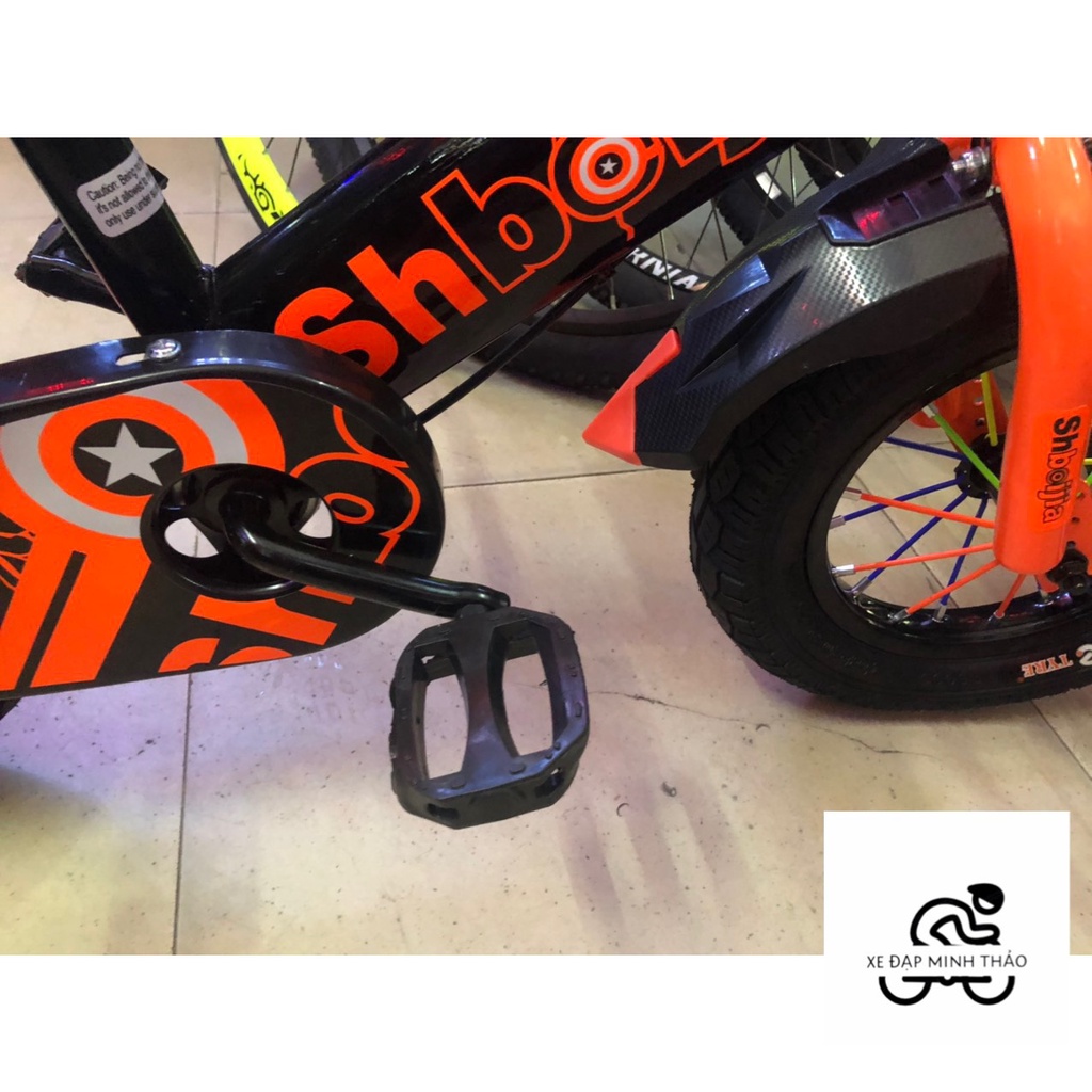 Xe đạp cho bé 2-3 tuổi size 12icnh SHBOIJIA  cực chắc chắn