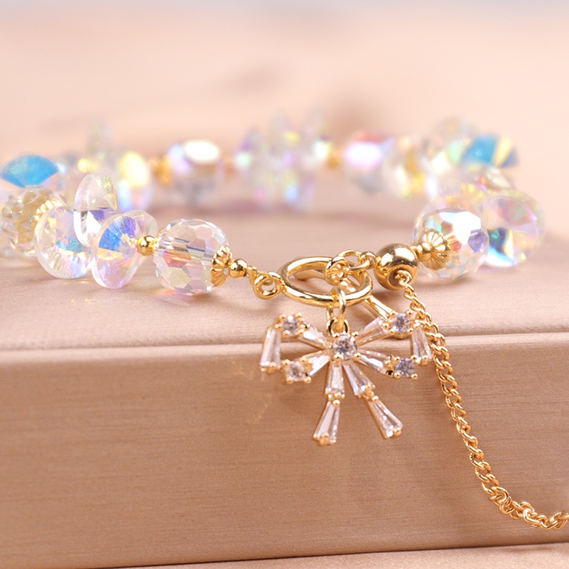 [Hàng Mới Về] Vòng Tay Trong Suốt Thắt Nơ Kiểu Cách Thời Trang Mùa Hè Cho Nữ