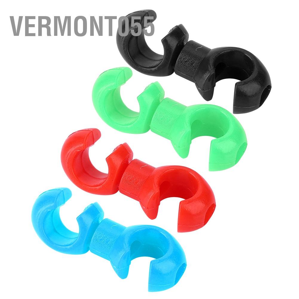 Hàng Hot 4 cái Đạp xe Đạp Xe Đạp Xe Đạp Có Thể Xoay S-style Dòng Kẹp Khóa Phanh Dây Cáp Hàng giao ngayVermont055