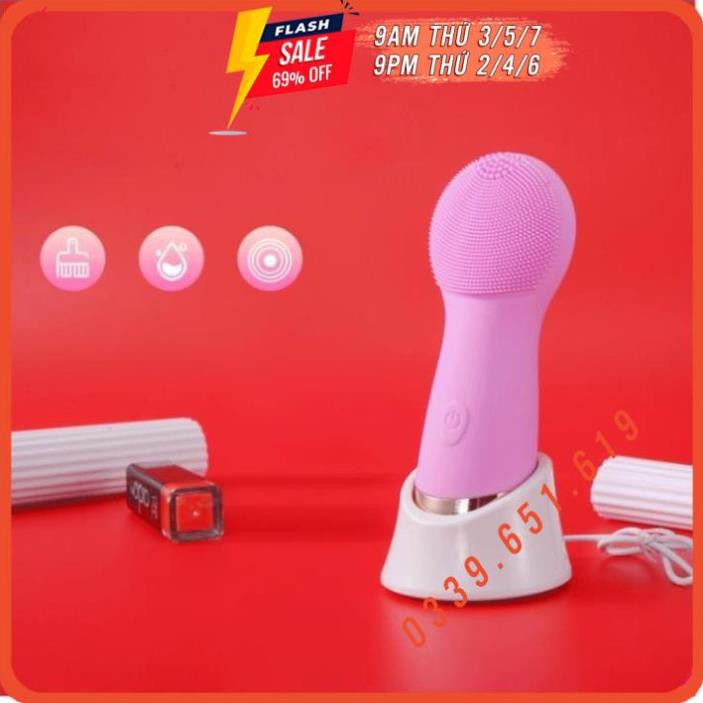 [LOẠI 1 - MUA 1 ĐỔI 1] MÁY RỬA MẶT MASSAGE HEALLTY BALANCE HÀN QUỐC