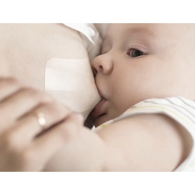 Núm trợ ti cho mẹ, 2 núm trợ ti silicon mỏng và siêu mềm kèm hộp đựng