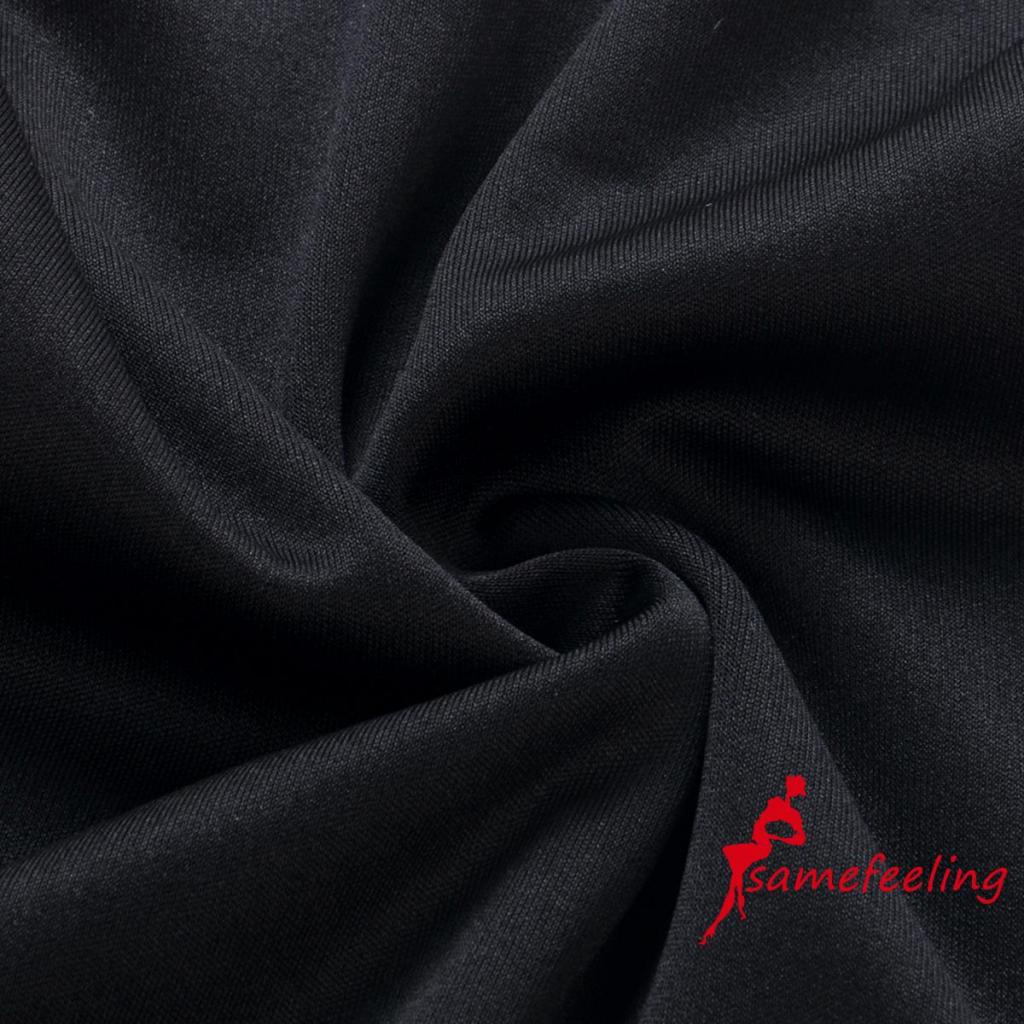 Sf Bộ Áo Liền Quần Hai Dây Màu Trơn Dáng Ôm Thời Trang Mùa Hè Cho Nữ