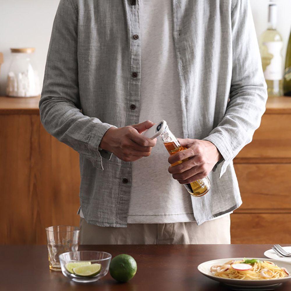 SOMEDAYZL Dụng Cụ Mở Nắp Chai Từ Tính Bằng Thép Không Gỉ Tiện Dụng