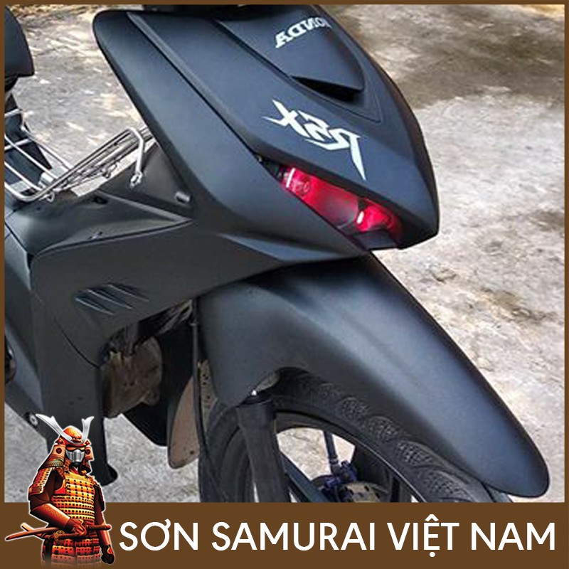 Sơn Đen Mờ 109A  combo 3 chai son Samurai