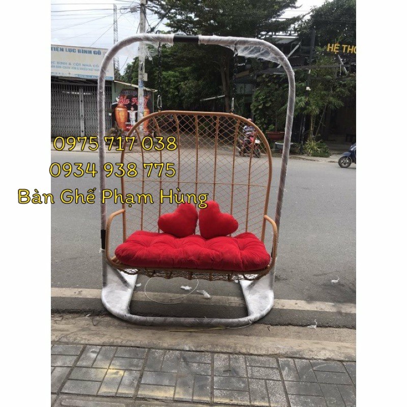 xích đu mây nhựa cao cấp