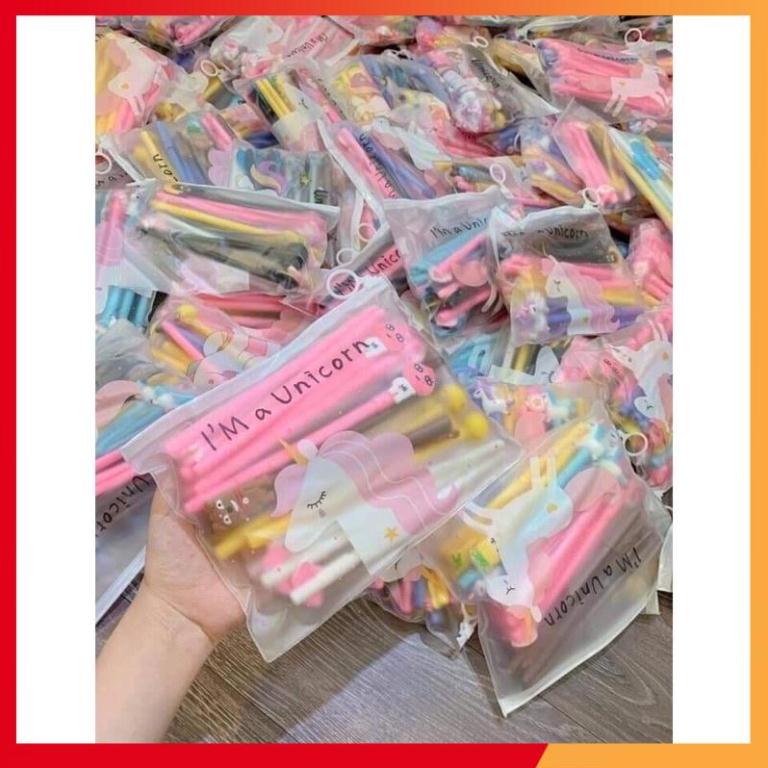 SET 20 cây bút bi cute hình đầu thú siêu dễ thương