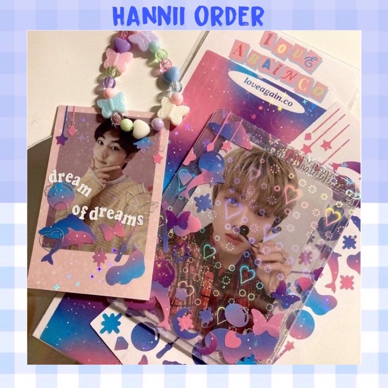 Màng holo cán sticker, ảnh, top loader size A4 (chat để chọn mẫu)