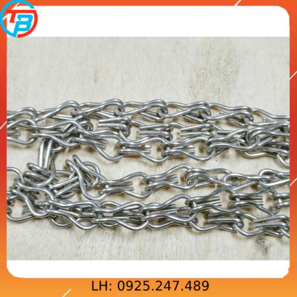 Dây xích cho mèo INOX - Số 3 - Dài 1.4 mét CÁP THÉP Thái Bình VinàN