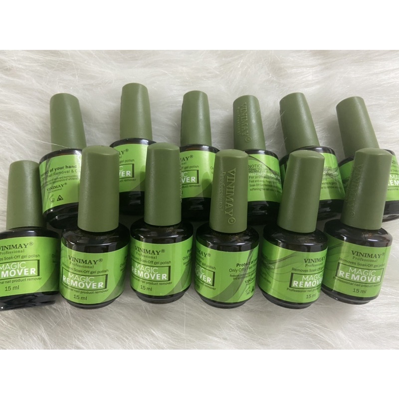 Phá gel vinimay chính hãng 15ml,nước phá sơn gel chữ nổi chính hãng 15ml