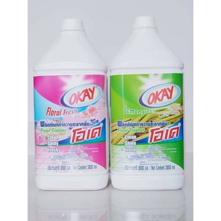 Nước lau nhà okay 3800ml thái lan