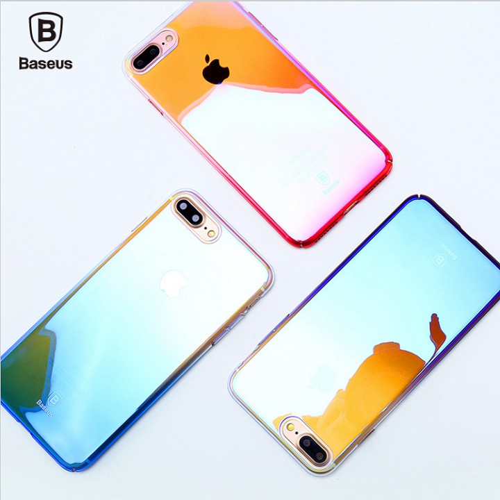 ỐP LƯNG BASEUS GLAZE đổi màu cho IPhone 7 PLUS 8 Plus