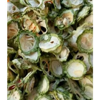 1kg Khổ qua thái lát sấy khô, mướp đắng thái lát sấy khô