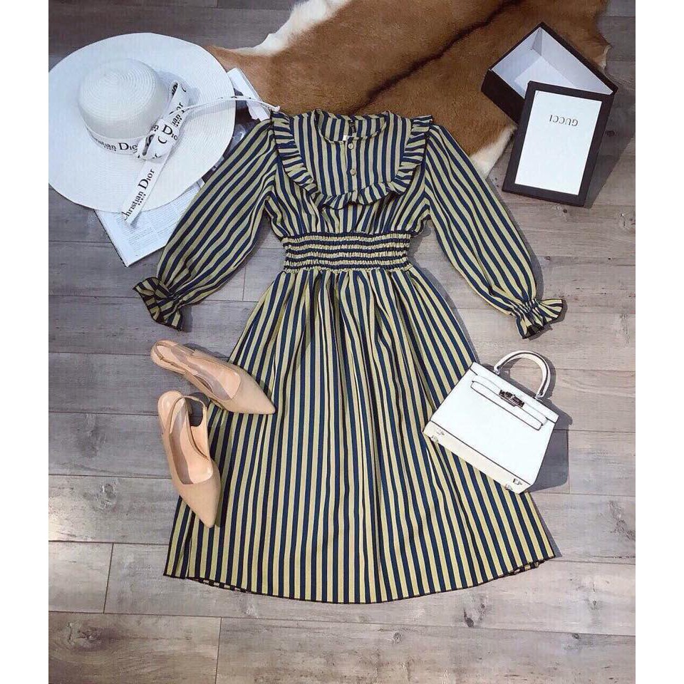 Đầm dự tiệc cổ bèo quyến rũ, Zara dress | BigBuy360 - bigbuy360.vn