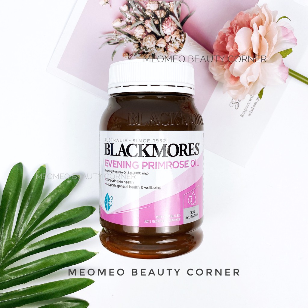 Viên Uống Tinh Dầu Hoa Anh Thảo Blackmores Evening Primrose Oil 190 Viên