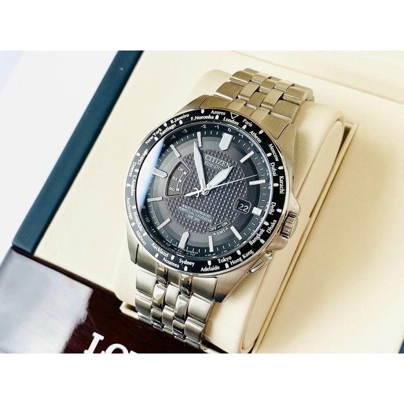 Đồng Hồ Nam Citizen Eco Drive, Mặt 44mm, chống nước 200m