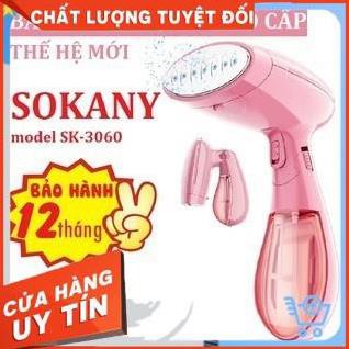 [Giá Hủy Diệt] Bàn Ủi - Bàn Là Hơi Nước Cầm Tay Cao Cấp Sokany SK-3060, Nhỏ Gọn, Tiện Dụng, Bảo Hành 12 Tháng - AQ