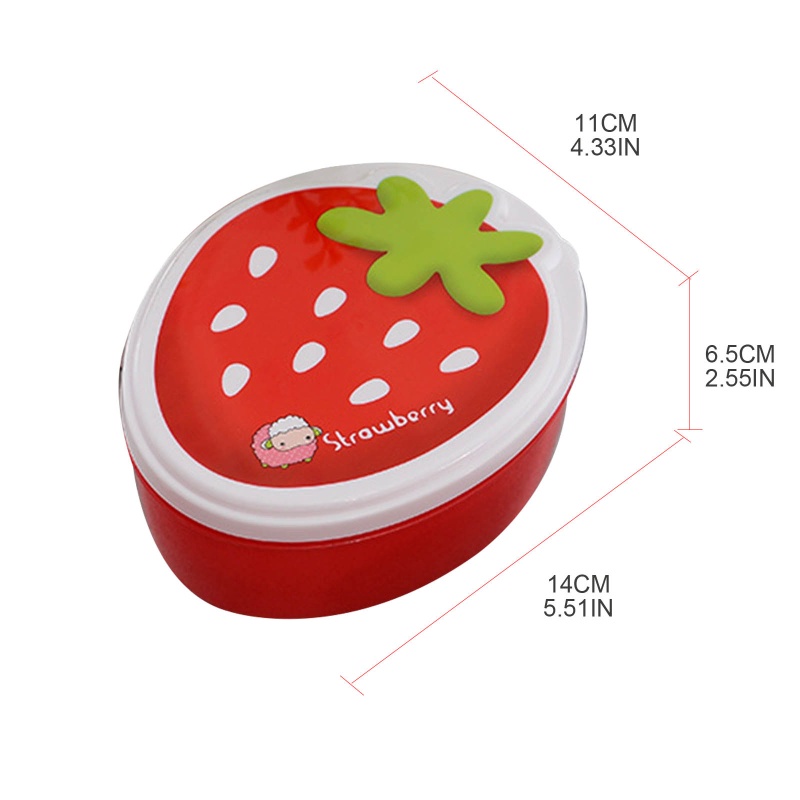 Bộ 4 Hộp Đựng Cơm Trưa Mini Có Nắp Đậy Tiện Dụng Mang Theo Du Lịch Cắm Trại